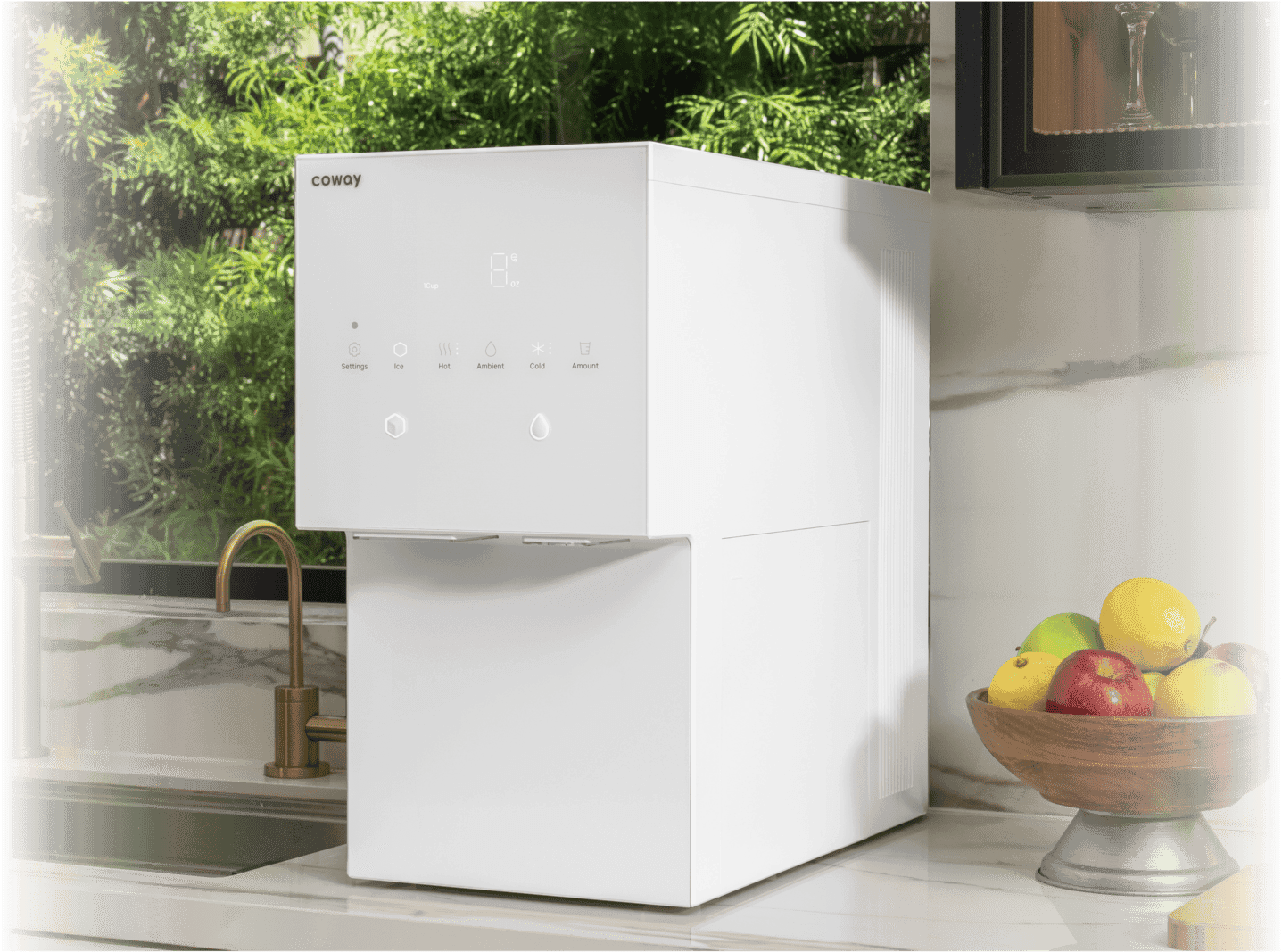 CHPI-7520L ice countertop water purifier in beautiful kitchen setting